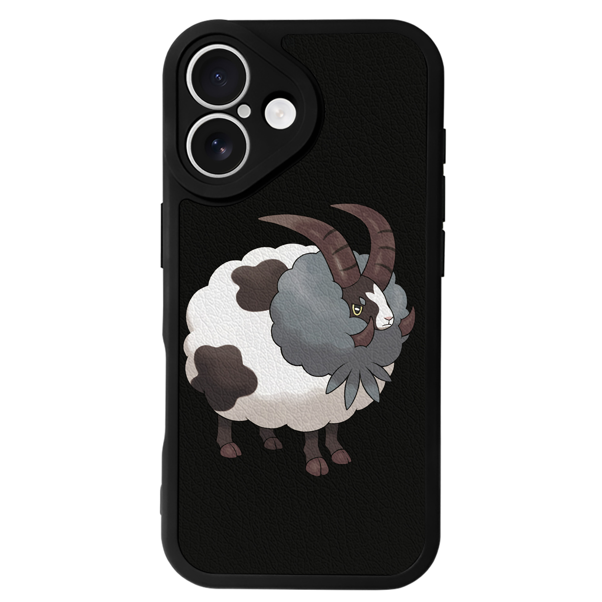 （画像用） ポケットモンスター Pokémon 【iPhone 16シリーズ対応】シリコンスマホケース（レザー調） 材質：シリコン